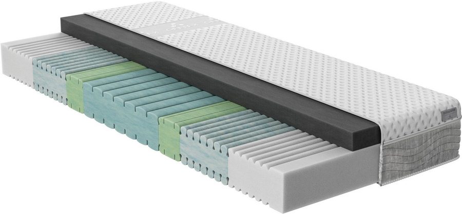 Gelschaummatratze NEUHEIT, PREMIUM Schlaraffia Sensipur F400, 90x200, 140x200 cm & mehr, Schlaraffia, 23 cm hoch, (1-tlg), Matratze in 2 Härten, ergonomisch, langlebige Qualität