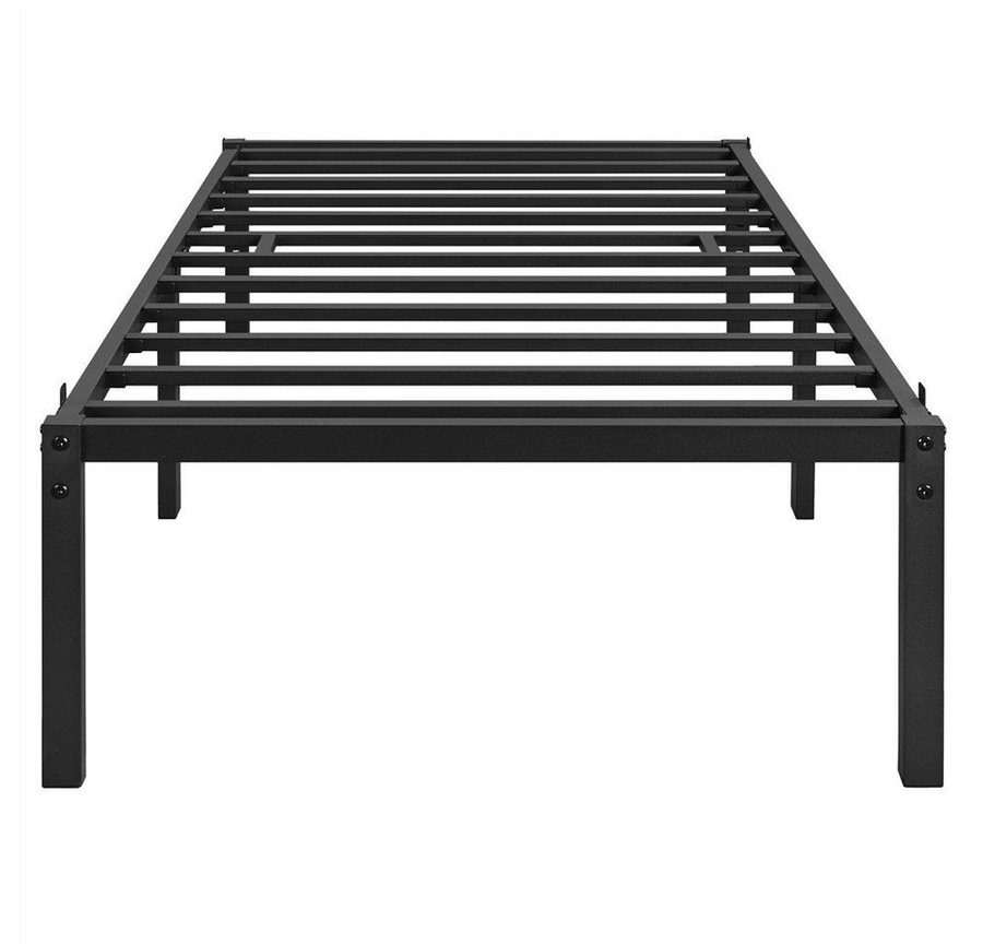 Yaheetech Metallbett 90×190/90×200/140×200/160×200/180×200 cm, Bettrahmen 36/41 cm H mit Lattenrost, Bettgestell aus Metall von Yaheetech