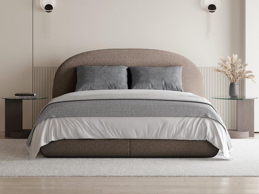 Beautysofa Polsterbett mit Bettkasten und Rahmen MOTTI, 140, 160 oder 180cm, mit oder ohne Matratze