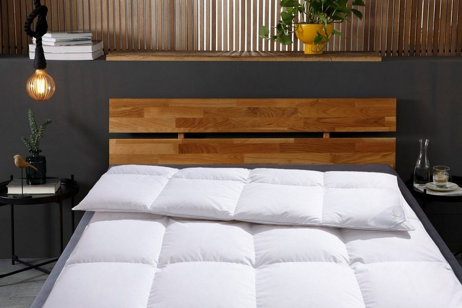 Otto Keller Daunenbettdecke Star 100% Daunen, Bettdecken für Sommer oder Winter, Decke, Füllung: 100% Daunen, Bezug: 100% Baumwolle, Bettdecke 135x200 cm, 155x220 cm und weitere Größen, Made in Germany von Otto Keller