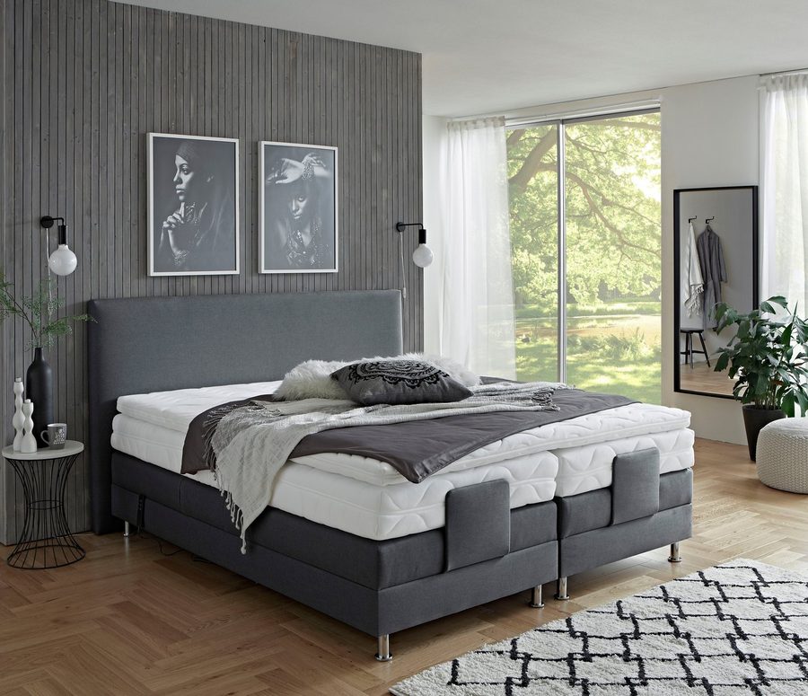 Westfalia Schlafkomfort Boxbett Lissabon wahlweise in den Breiten 160x200cm, 180x200cm & 200x200cm