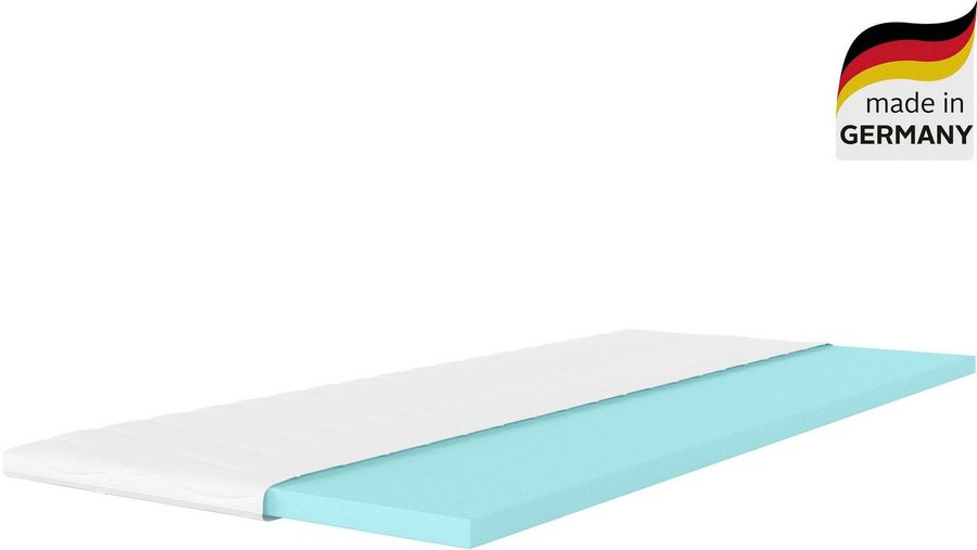 OTTO home, Topper Tornby Topper 90x200 cm,180x200 cm, in 4 Härtegraden, Tencel™ Bezug, 6 cm hoch, Komfortschaum, Matratze & Boxspringbett, Hausstauballergiker geeignet, langlebig von OTTO home