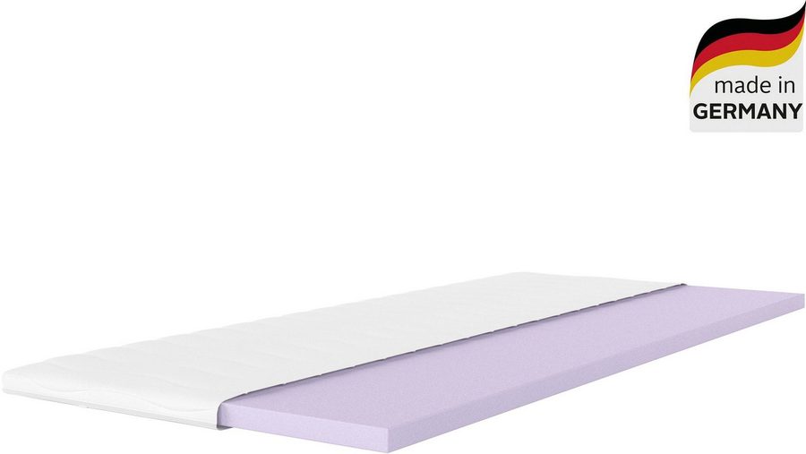OTTO home, Topper Tornby Topper 90x200 cm,180x200 cm, in 4 Härtegraden, Tencel™ Bezug, 6 cm hoch, Komfortschaum, Matratze & Boxspringbett, Hausstauballergiker geeignet, langlebig von OTTO home