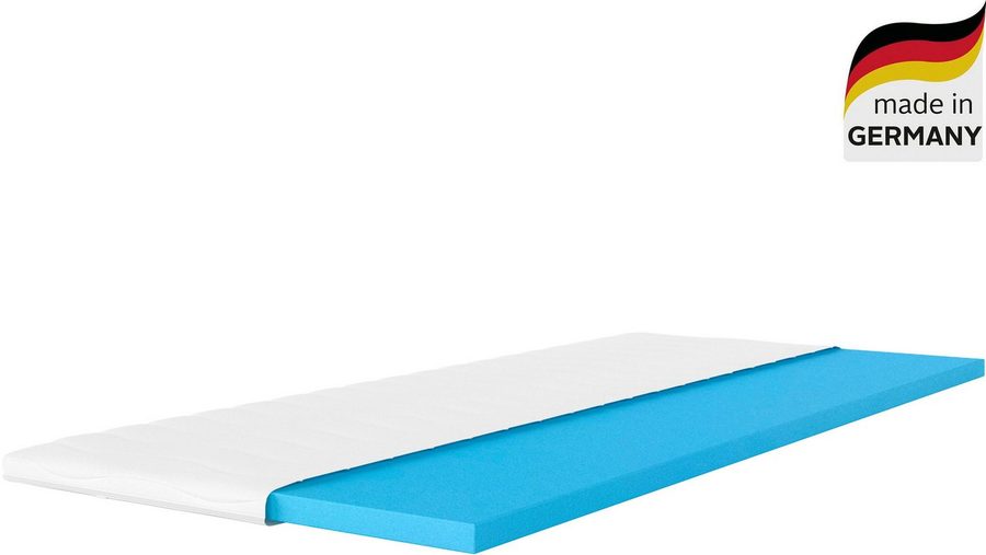 OTTO home, Topper Tornby Topper 90x200 cm,180x200 cm, in 4 Härtegraden, Tencel™ Bezug, 6 cm hoch, Komfortschaum, Matratze & Boxspringbett, Hausstauballergiker geeignet, langlebig von OTTO home