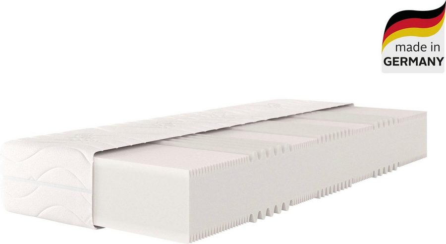 Komfortschaummatratze Essentials XXL, 7 Zonen Matratze 90x200, 140x200 cm & weitere Größen, OTTO home, 26 cm hoch, XXL Höhe, flexibler HG bis 140 kg, ergonomisch, atmungsaktiv von OTTO home