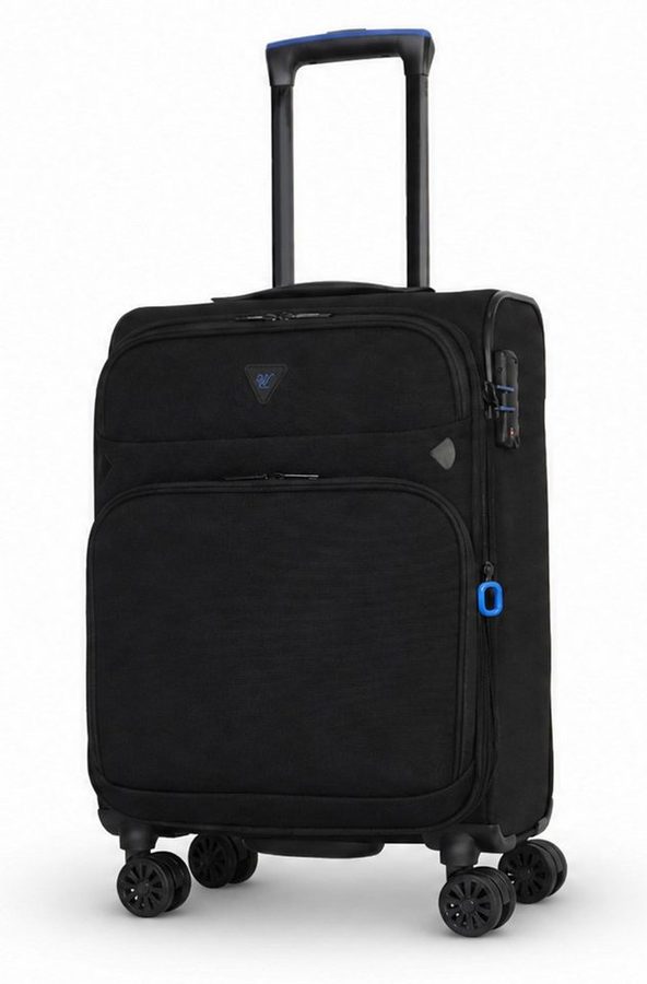 Verage Koffer Erweiterbar Weichschalenkoffer Breeze, Stoffkoffer mit, 4 Rollen,Volumenerweiterung,TSA-Zahlenschloss, Handgepäckkoffer S/M/L/Set von Verage