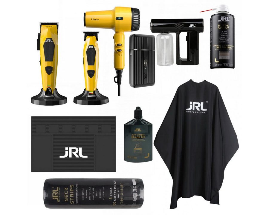 JRL Haarschneider JRL Profi Friseur Set, Professionelles JRL Komplettset für Friseure, Profi Barber Komplettset