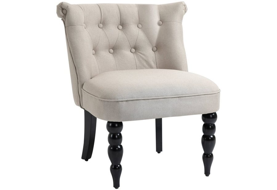 HOMCOM Sessel Polstersessel mit Knopfdesign von HOMCOM