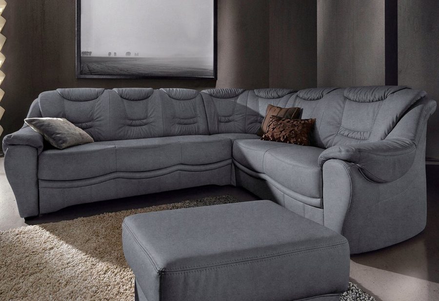 sit&more Ecksofa Benson L-Form, wahlweise mit Schlaffunktion