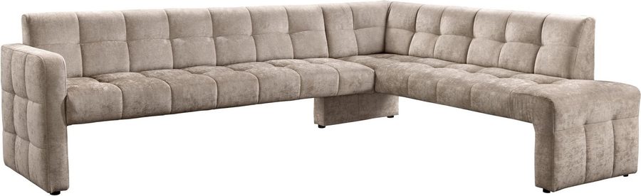 exxpo - sofa fashion Essbank Barista, bequem und elegant, hohe Bodenfreiheit, Eckbank Barista bequem und elegant, hochwertige Detailverarbeitung
