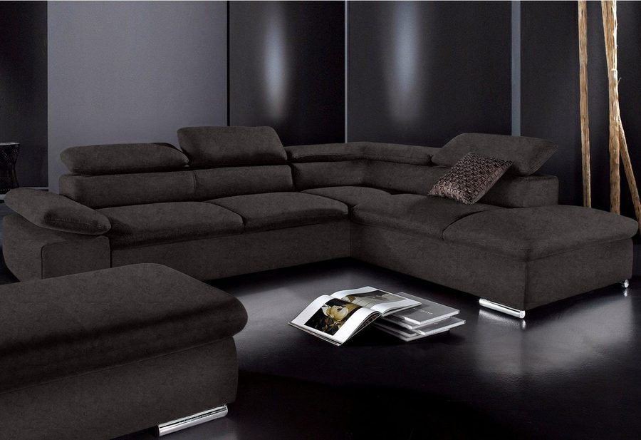 sit&more Ecksofa Alcudia L-Form, B: 272 cm, Arm- und Kopfteilverstellung, Eckcouch, optional Schlaffunktion, Komfortsitz