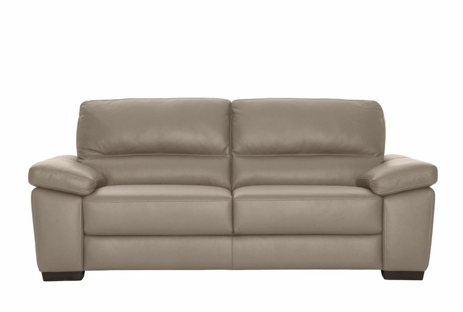 CALIA ITALIA 3-Sitzer Gaia, hochwertiges Ledersofa mit erstklassigem Sitzkomfort, edles Design, in zwei hochwertigen Lederqualitäten
