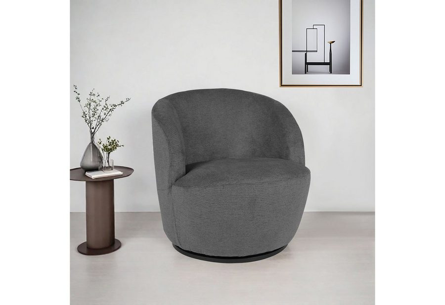 OTTO home Drehsessel FRAZEE Lese-Sessel, TV-Sessel, Loungesessel, Webstoff-Bezug, softer Cord-Stoff von OTTO home