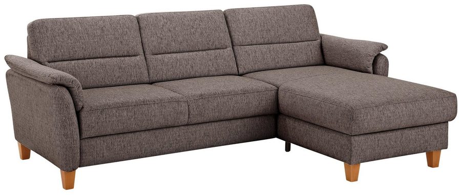 Home affaire Ecksofa Palmera L-Form, B: 244 cm - OTTO. Verlässliche Qualität., optional Schlaffunktion & Bettkasten, Federkern