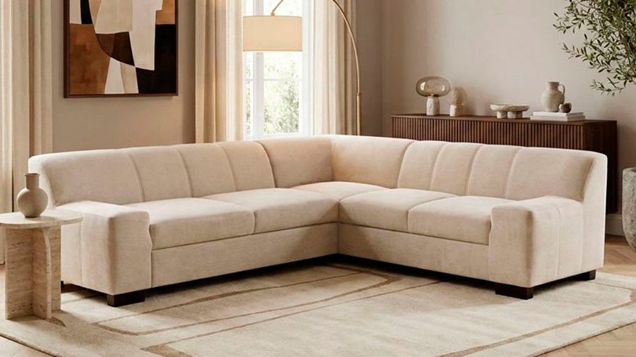 OTTO home Ecksofa Faxxe 249 x 214 cm, auch mit Schlaffunktion, aus pflegeleichtem, weichem Bezugsstoff, L-Form