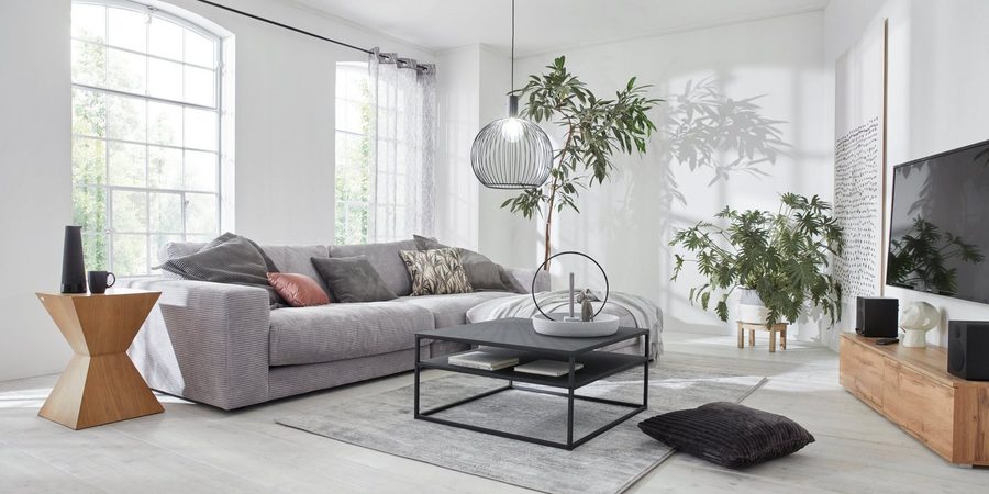 Home affaire Big-Sofa Enisa, bequeme, legere Polsterung B/T/H: 290/127/85 cm, Mega Sofa, Zeitloses und stylisches Loungemöbel, in Fein- und Breitcord