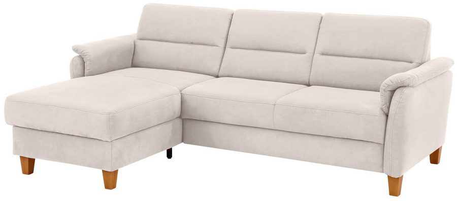 Home affaire Ecksofa Palmera L-Form, B: 244 cm - OTTO. Verlässliche Qualität., optional Schlaffunktion & Bettkasten, Federkern