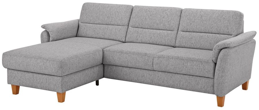 Home affaire Ecksofa Palmera L-Form, B: 244 cm - OTTO. Verlässliche Qualität., optional Schlaffunktion & Bettkasten, Federkern