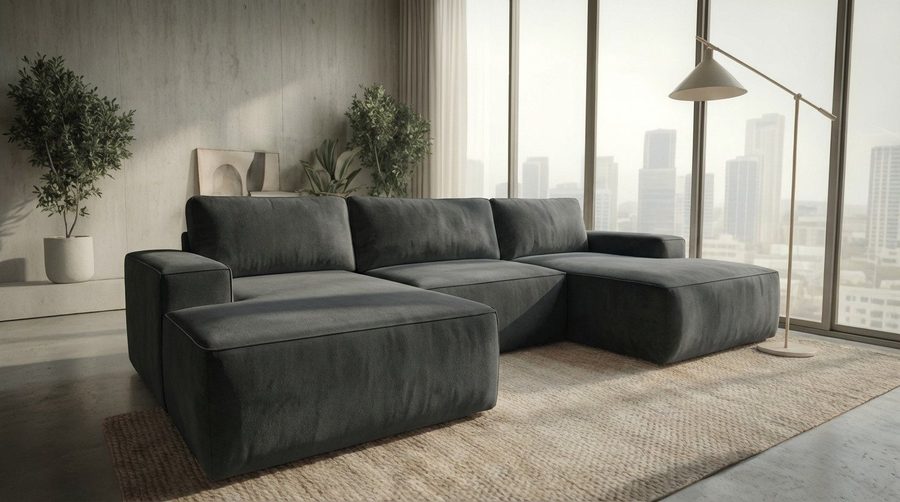 A&J MöbelLand GmbH Ecksofa EINAR mit Schlaffunktion, Bonellfederkern und Bettkasten, TOP ANGEBOT!