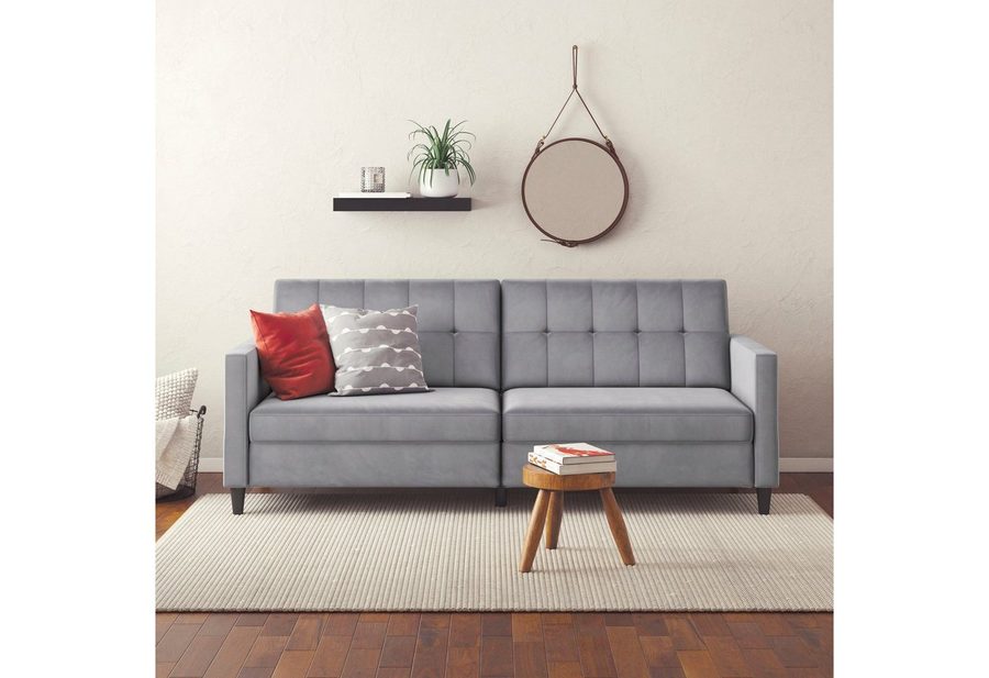 Dorel Home 3-Sitzer Hartford II, Bettfunktion, Rückenlehne 2-teilig, 3-fach verstellbar, Sitzhöhe 43 cm von Dorel Home