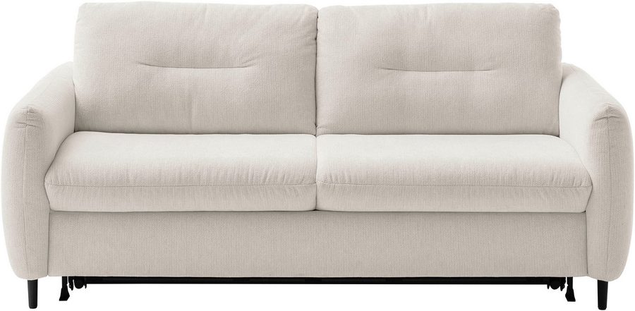 Home affaire 2,5-Sitzer Clevina, Dauerschläfer mit Kaltschaummatratze, Breite 196 cm, Sofa & Bett in einem – kinderleicht ausklappbar & freistellbar im Raum