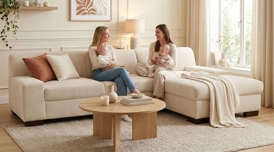 OTTO home Ecksofa Faxxe 268 x 153 cm, auch mit Schlaffunktion, aus haustierfreundlichem Pet Friendly Cord, L-Form