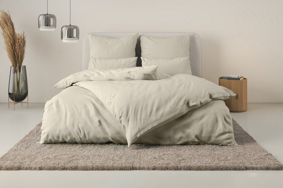OTTO home Bettwäsche LUISA in Gr. 135x200, 155x220 u.a. Bettwäsche-Set mit Baumwolle, Perkal, 2 teilig, 4 Qualitäten für dein perfektes Schlafgefühl (von Komfort bis Premium) von OTTO home