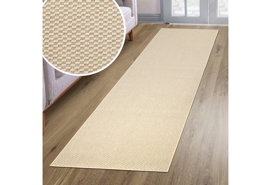 OTTO home Teppich Venedig, in Standard- und Premium-Qualität, 3 mm oder 5 mm Höhe, rechteckig, In- und Outdoor geeignet, Wetterfest & UV-beständig, Sisal-Optik von OTTO home