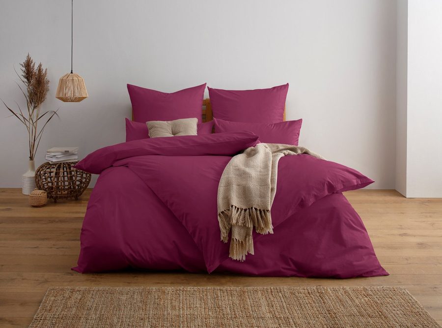 OTTO home Bettwäsche LUISA in Gr. 135x200, 155x220 u.a. Bettwäsche-Set mit Baumwolle, Perkal, 2 teilig, 4 Qualitäten für dein perfektes Schlafgefühl (von Komfort bis Premium) von OTTO home