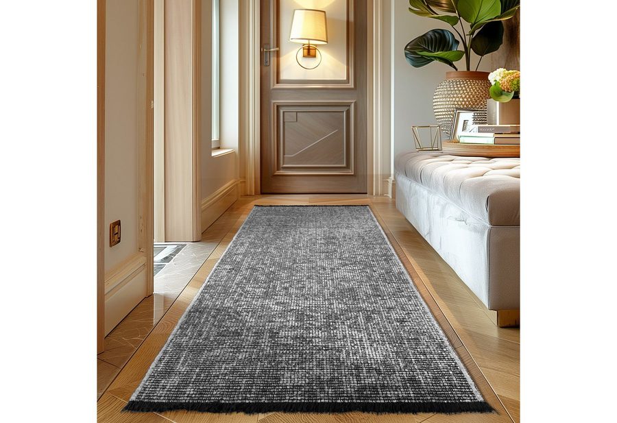 Carpettex Veloursteppich Boho Design, Läufer, Höhe: 7 mm, Baumwolle, Waschbarer Teppich, Boho-Stil, Wohnzimmer, Schlafzimmer von Carpettex