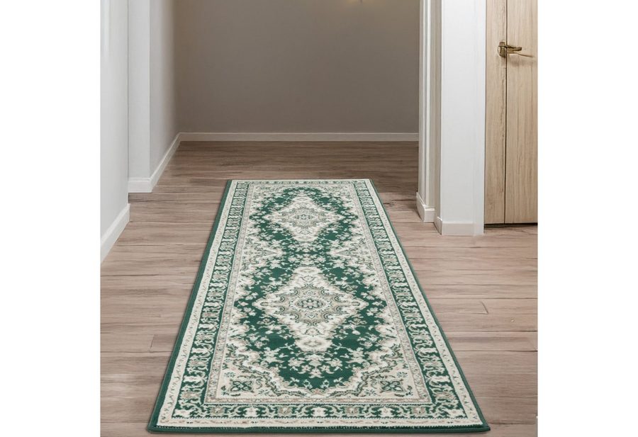 OTTO home Teppich Oriental, rechteckig, Höhe: 7 mm, Orient-Optik, mit Bordüre, Teppich, Kurzflor, Weich, Kundenliebling von OTTO home