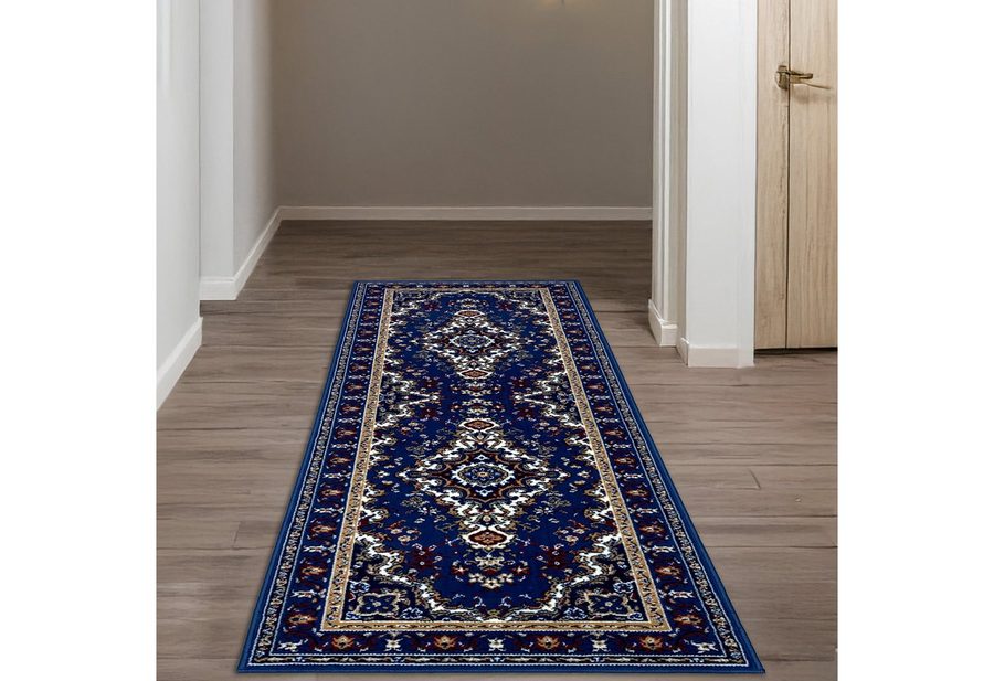 OTTO home Teppich Oriental, rechteckig, Höhe: 7 mm, Orient-Optik, mit Bordüre, Teppich, Kurzflor, Weich, Kundenliebling von OTTO home
