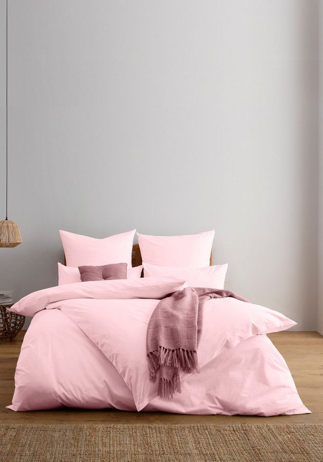 OTTO home Bettwäsche LUISA in Gr. 135x200, 155x220 u.a. Bettwäsche-Set mit Baumwolle, Perkal, 2 teilig, 4 Qualitäten für dein perfektes Schlafgefühl (von Komfort bis Premium) von OTTO home