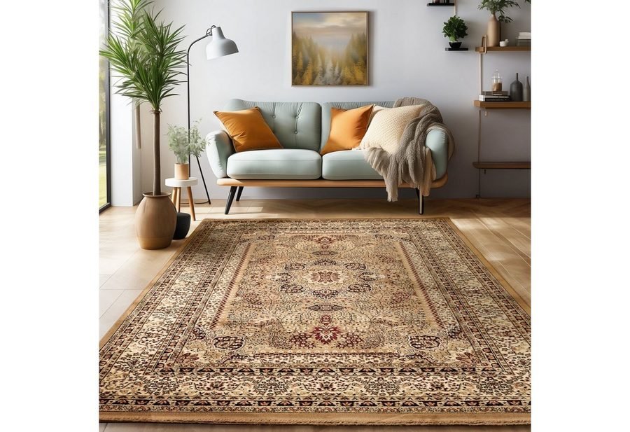 SIMPEX24 Orientteppich Orientalisch Design, Läufer, Höhe: 12 mm, Orinet Teppich Webteppich orientalischen Mustern Teppich Wohnzimmer von SIMPEX24