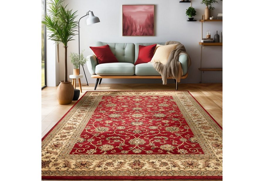 SIMPEX24 Orientteppich Orientalisch Design, Läufer, Höhe: 12 mm, Orinet Teppich Webteppich orientalischen Mustern Teppich Wohnzimmer von SIMPEX24