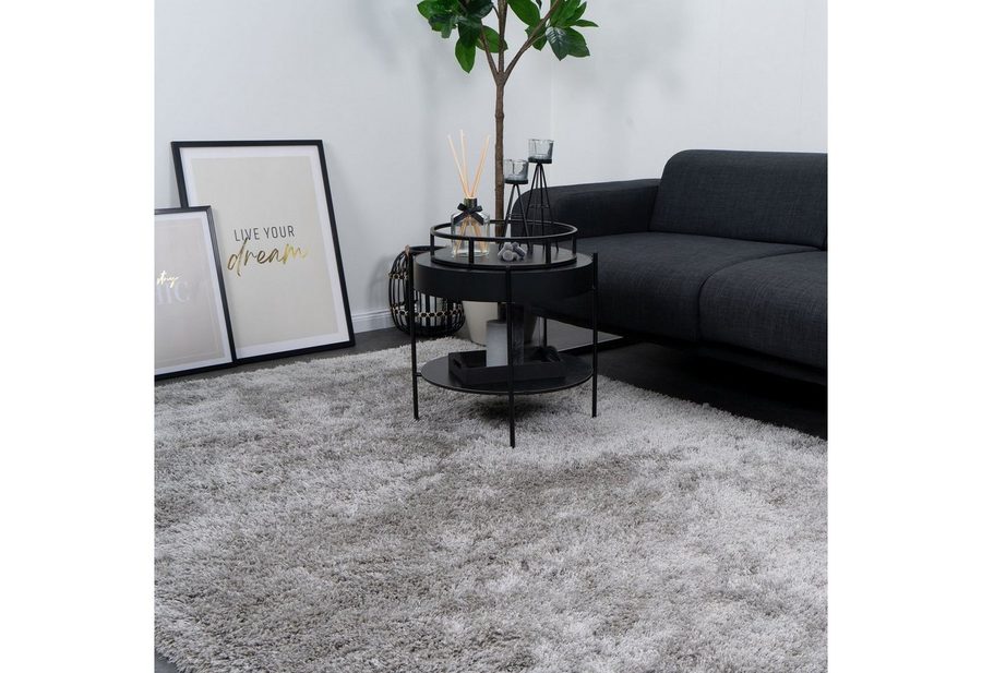 Consilio Concept Designteppich MONA Teppich Wohnzimmer Hochflor Shaggy langflorig handgefertigt von Consilio Concept