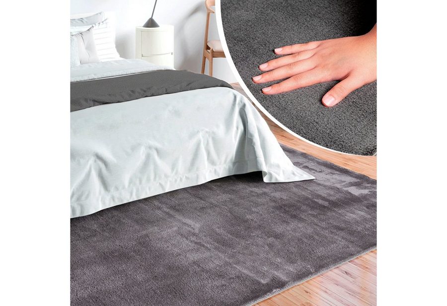 merinos Teppich Loft 37, Kunstfellteppich, rechteckig, Höhe: 16 mm, weich und kuschelig, Fell Haptik, Anti-Rutsch-Unterseite von merinos