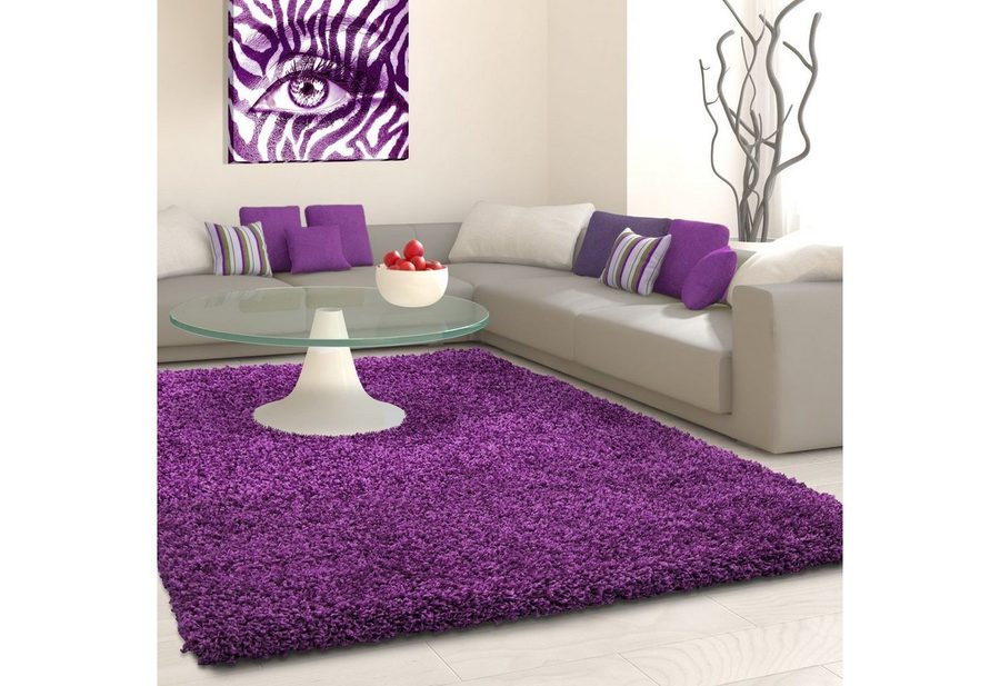 Ayyildiz Teppich, LIFE 1500, LILA, 140 x 200 cm von Ayyildiz