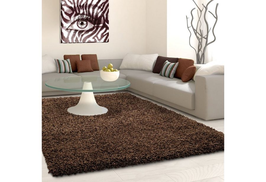 Ayyildiz Teppiche Hochflor-Teppich Life Shaggy 1500, auch als Läufer und in Rund erhältlich, rechteckig, Höhe: 30 mm, Langflor, uni, große Farb- und Größenauswahl. Wohnzimmer, alle Räume von Ayyildiz Teppiche