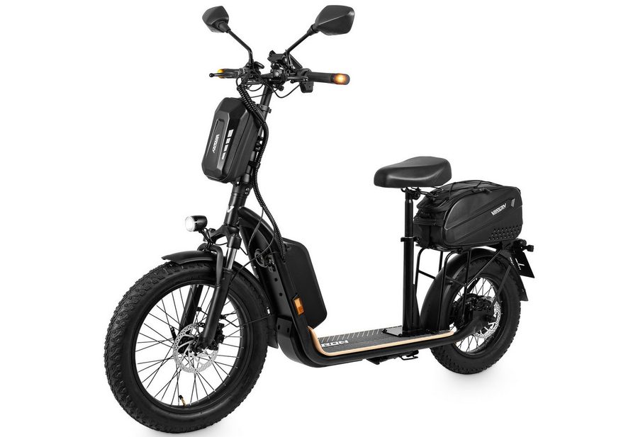 Viron E-Scooter XI-1500-EEC mit Straßenzulassung ABE, Elektro Scooter Elektroroller Moped Zulassung Roller EScooter Faltbar
