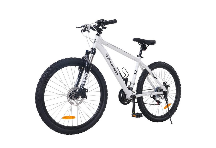 EVERCROSS TECH Mountainbike EM3 Fahrrad 26/27,5 Zoll MTB für Damen und Herren, Shimano 21 Gang, 21 Gang von EVERCROSS TECH