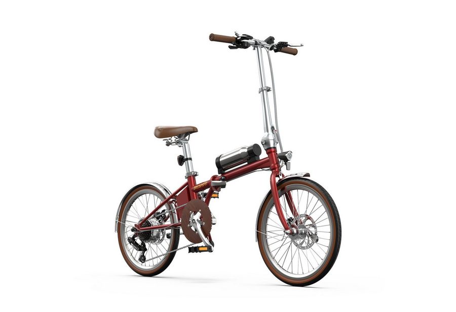Onesport E-Bike Cityrad OT02 pro e bike für herren u.damen 36V 250W 30Nm Klapp-E-Bike, Kettenschaltung, Heckmotor, 187,2 Wh, 187Wh 36V 250W klapprad 40km Reichweite 14,5kg leicht