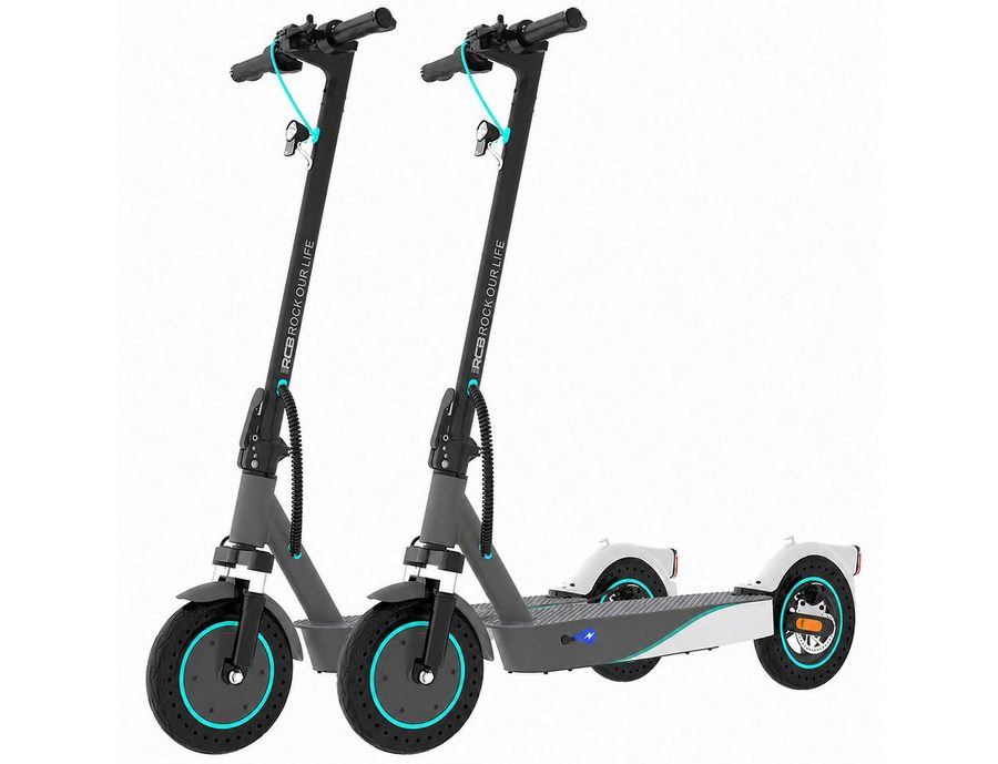 RCB E-Scooter EV10KP mit Straßenzulassung (ABE), Komfortable Stoßdämpfung, APP, 22 km/h