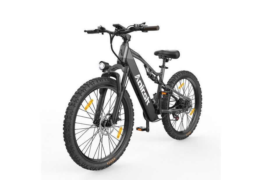 DOTMALL E-Bike Mountainbike XT90 26 Zoll Elektrofahrrad mit Vollfederung 250W 48V 20AH akku, Heckmotor, 960 Wh