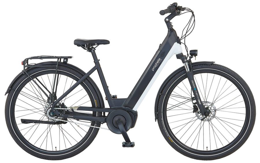 Prophete E-Bike Cityrad Geniesser 4.8, 7 Gang Shimano Nexus Schaltwerk, Nabenschaltung, Mittelmotor, 540 Wh, Pedelec, 10 Jahre Garantie auf den Rahmen