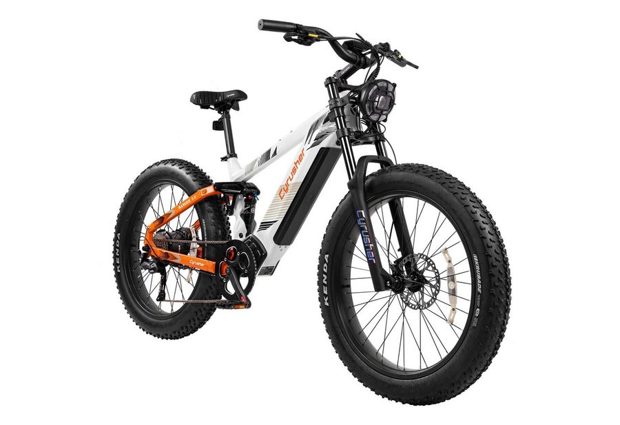 DOTMALL E-Bike Mountainbike Cyrusher Ranger 2.0 All-Terrain-Elektrofahrrad,52V 20Ah Shimano 9-Gang, Heckmotor, 1040 Wh