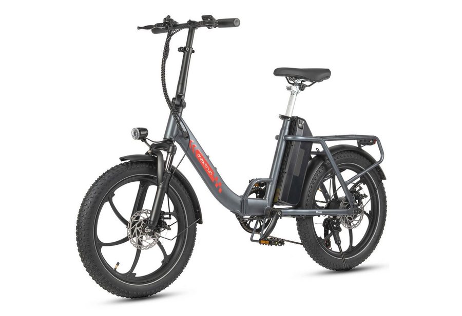 Vankel E-Bike Klapprad Faltbares E-Bikes E-Fahrrad Damen u. Herren 960WH Pedelec 48V 150 km, Kettenschaltung, Heckmotor, 960 Wh, 20x3'' Klapprad, Pedelec E-Citybike mit Tiefeinstieg, faltbar, E-bikes