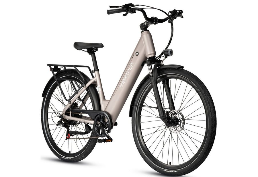 Vankel E-Bike Cityrad 28Zoll E-Fahrrad Damen u. Herren 720WH Pedelec, 48V 15AH 140km E-bikes, Kettenschaltung, Heckmotor, 720 Wh, (set, Beleuchtungsset mit Batterieladegerät, Batterieschlüssel, Werkzeug), Stadt-E-Fahrrad mit 28" Reifen, Drehmomentsensor verstellbarem Lenker