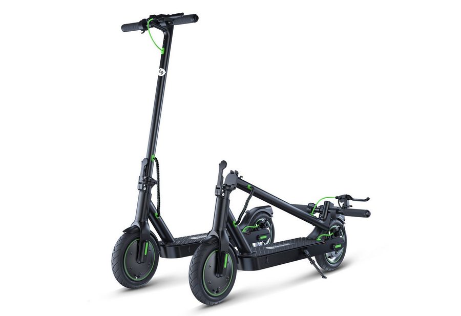 iSinwheel E-Scooter 2 Stück 8.5 Zoll E Scooter mit Straßenzulassung, Doppelfederung, 350,00 W, 20,00 km/h, 30 KM Reichweite, klappbar, Duales Bremssystem, Belastung bis 120kg