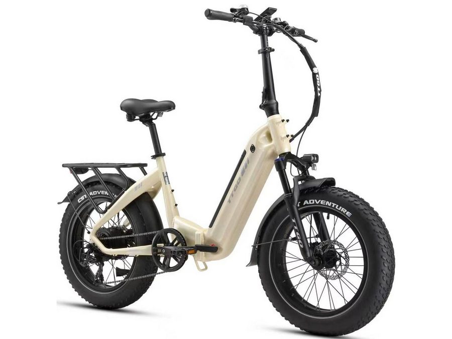 TTGO E-Bike Klapprad 20 Zoll, 70Nm, 140km, Drehmomentsensor, Lockout-Federgabel, Faltrad, 7 Gang SHIMANO, Kettenschaltung, Heckmotor, 864 Wh, 4,0'' Fatbike-Reifen, max. 150kg, Elektrofahrrad, hydr. Bremsen